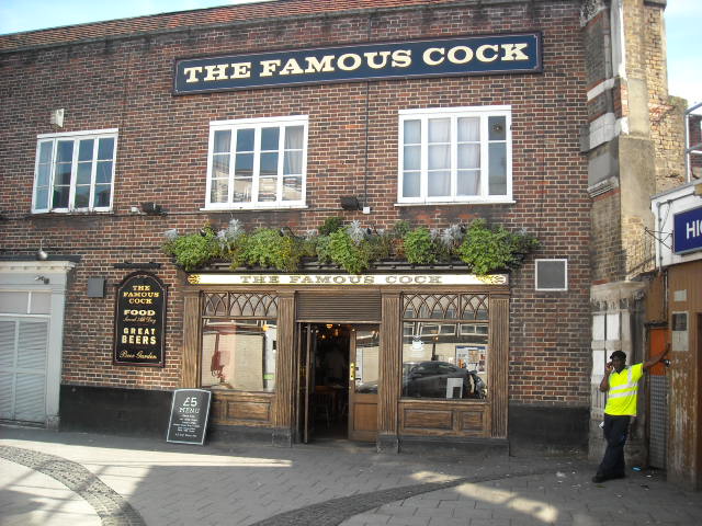 June 30: Yeah, this was my pub.   Garage Club in London was a bit spiffied up since we last played there (2002), but all was good.  Fire-folks showed up and helped sell merch.  Cool.